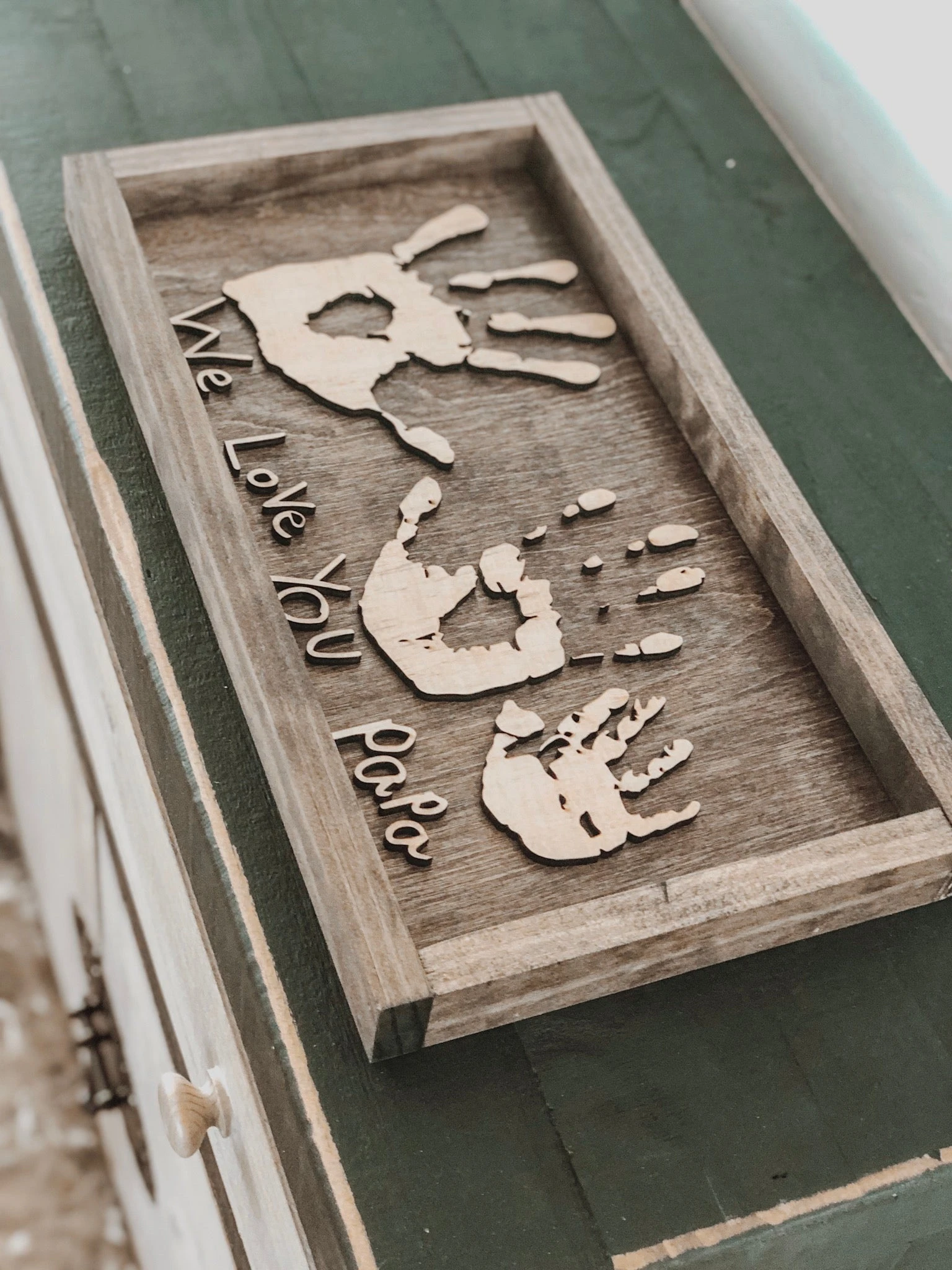 Multiple Hands or Footprint Signs