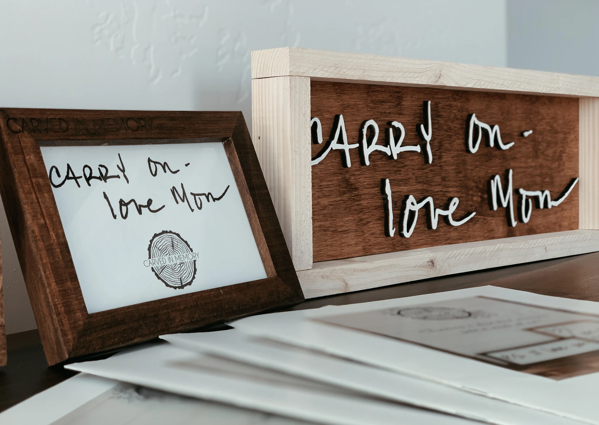 Custom Mini Sign Display $89.95 (plus free gift)