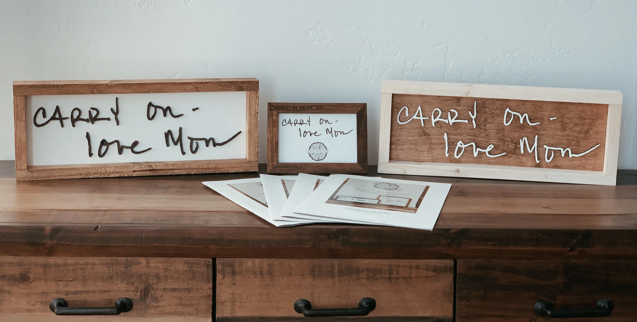 Custom Mini Sign Display $89.95 (plus free gift)